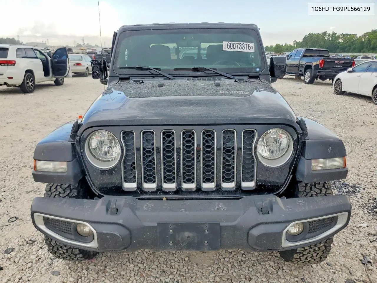 2023 Jeep Gladiator Overland VIN: 1C6HJTFG9PL566129 Lot: 60073316