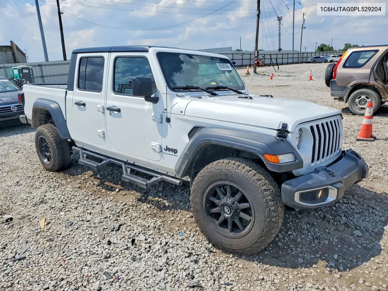 2023 Jeep Gladiator Sport VIN: 1C6HJTAG0PL529204 Lot: 60589396