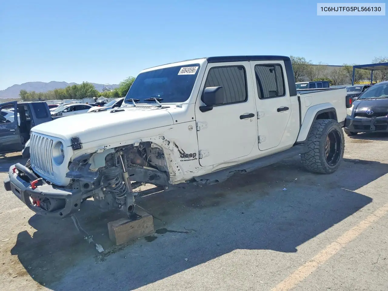 2023 Jeep Gladiator Overland VIN: 1C6HJTFG5PL566130 Lot: 60649596