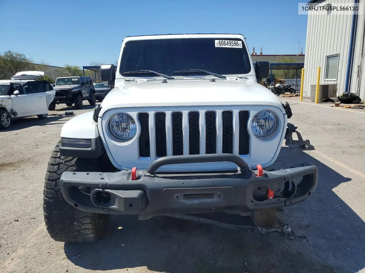 2023 Jeep Gladiator Overland VIN: 1C6HJTFG5PL566130 Lot: 60649596