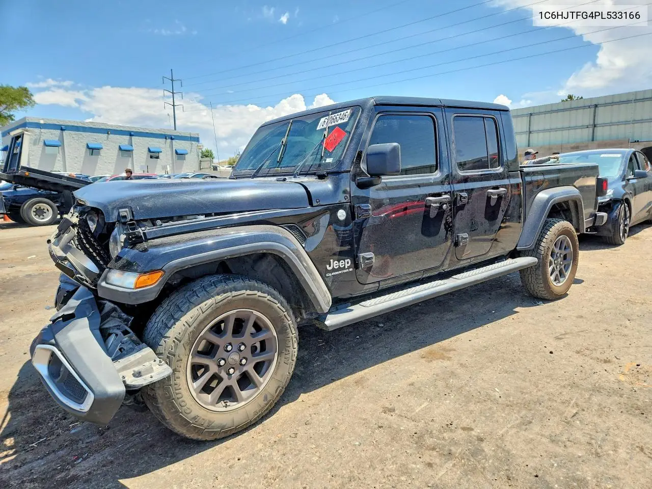 2023 Jeep Gladiator Overland VIN: 1C6HJTFG4PL533166 Lot: 61066346