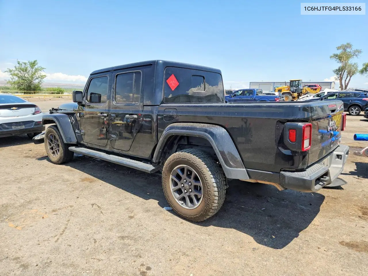 2023 Jeep Gladiator Overland VIN: 1C6HJTFG4PL533166 Lot: 61066346