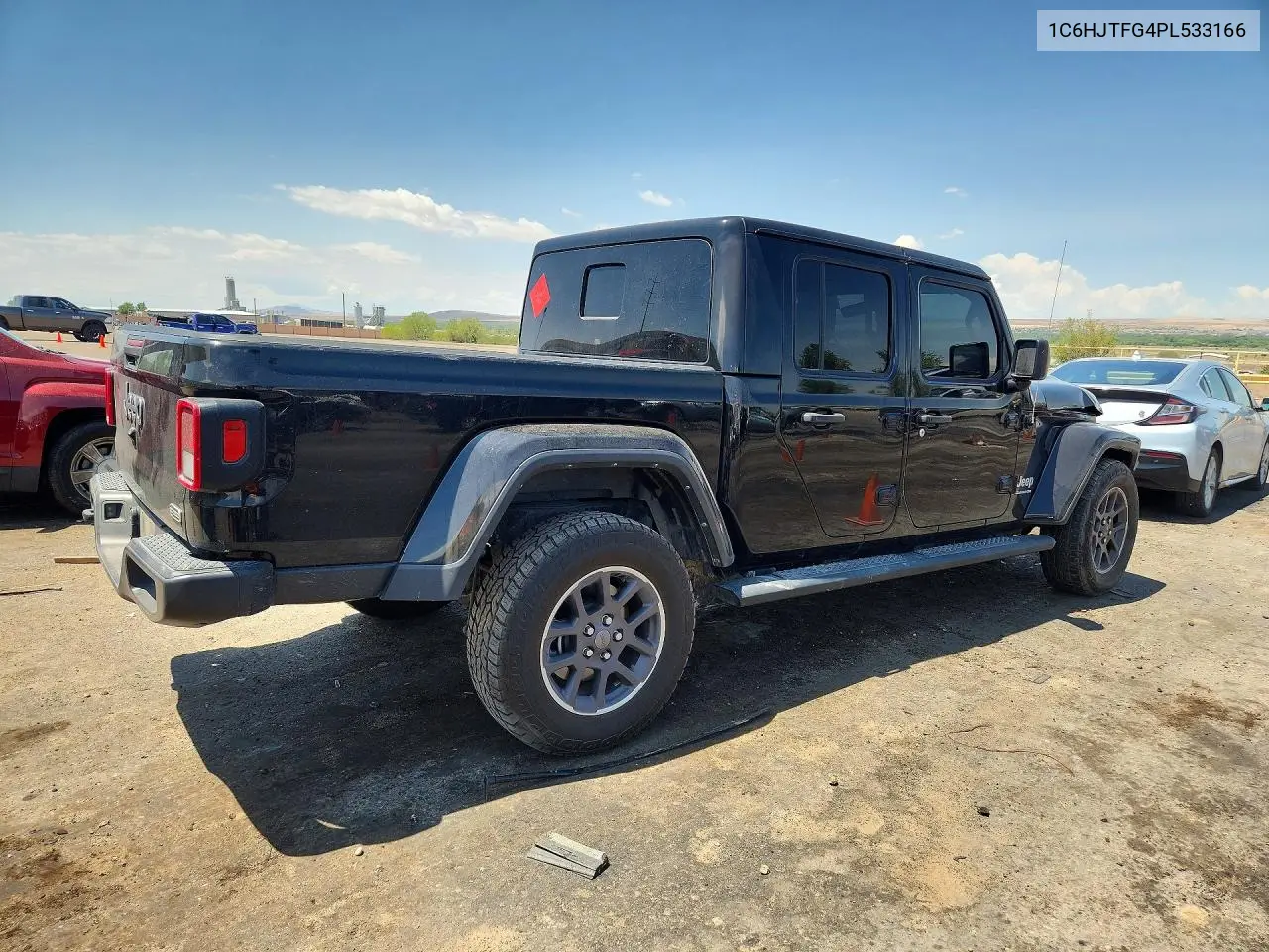 2023 Jeep Gladiator Overland VIN: 1C6HJTFG4PL533166 Lot: 61066346