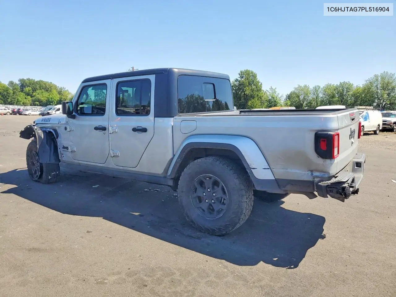 2023 Jeep Gladiator Sport VIN: 1C6HJTAG7PL516904 Lot: 61313226