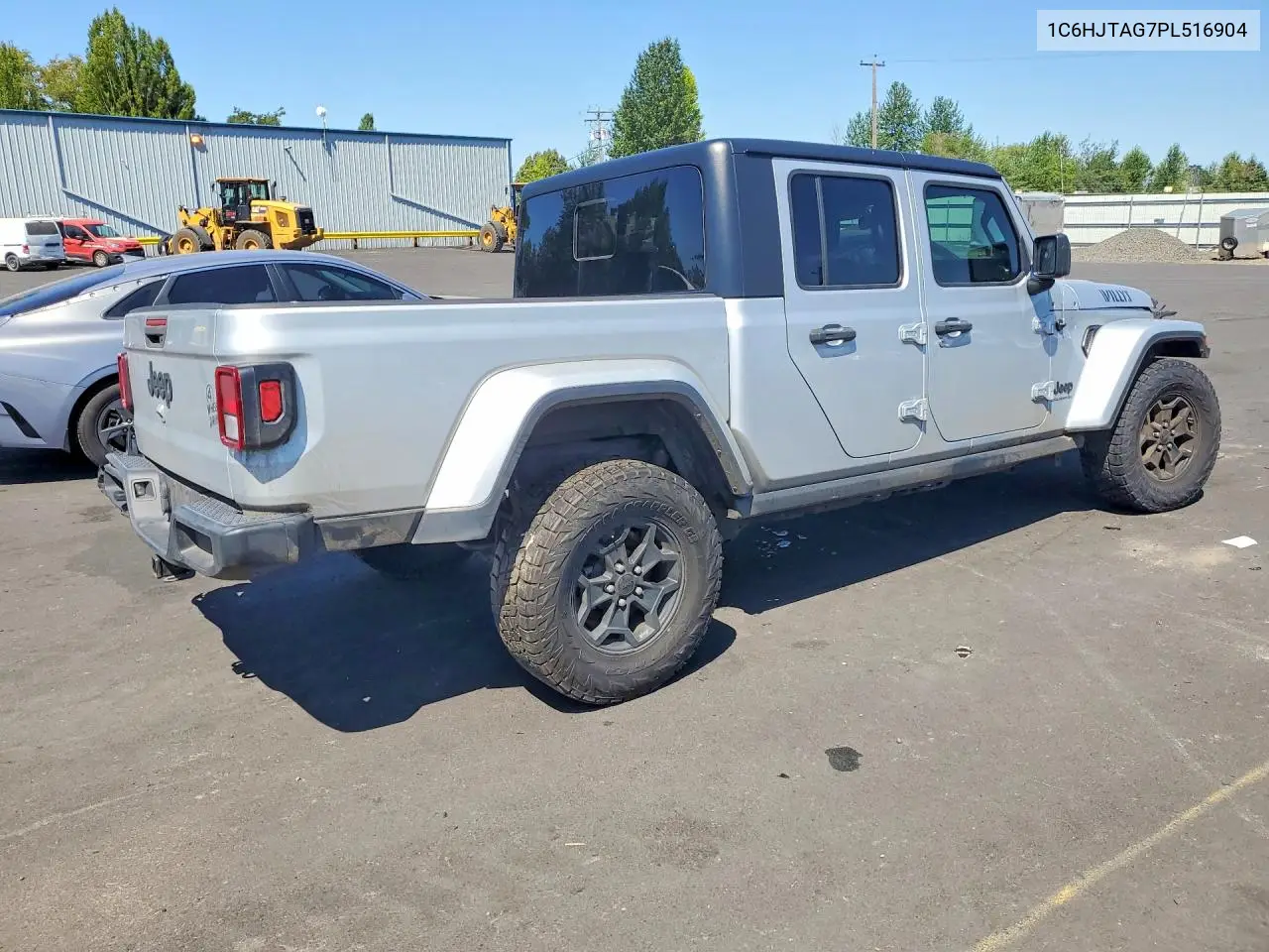2023 Jeep Gladiator Sport VIN: 1C6HJTAG7PL516904 Lot: 61313226
