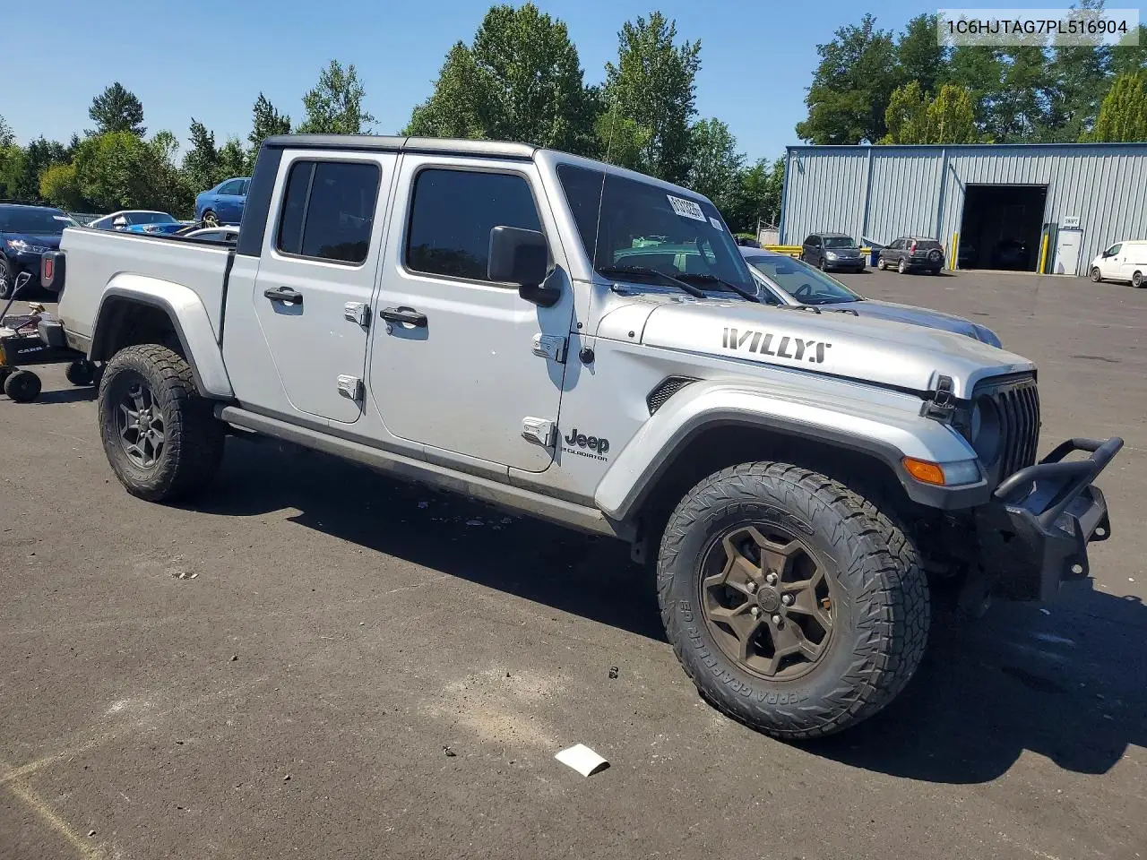 2023 Jeep Gladiator Sport VIN: 1C6HJTAG7PL516904 Lot: 61313226