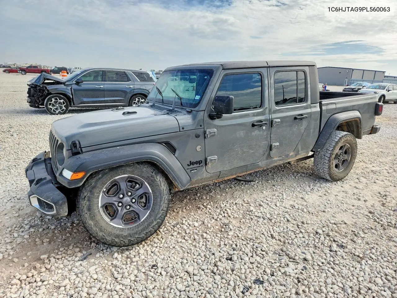 2023 Jeep Gladiator Sport VIN: 1C6HJTAG9PL560063 Lot: 85613165