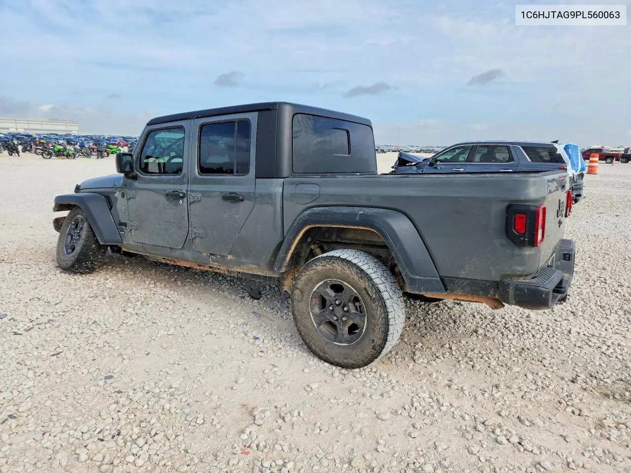 2023 Jeep Gladiator Sport VIN: 1C6HJTAG9PL560063 Lot: 85613165