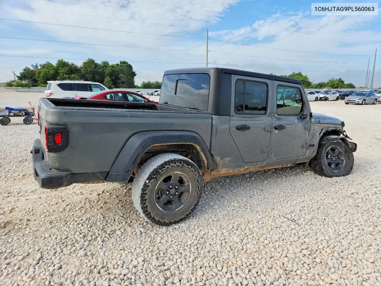 2023 Jeep Gladiator Sport VIN: 1C6HJTAG9PL560063 Lot: 85613165