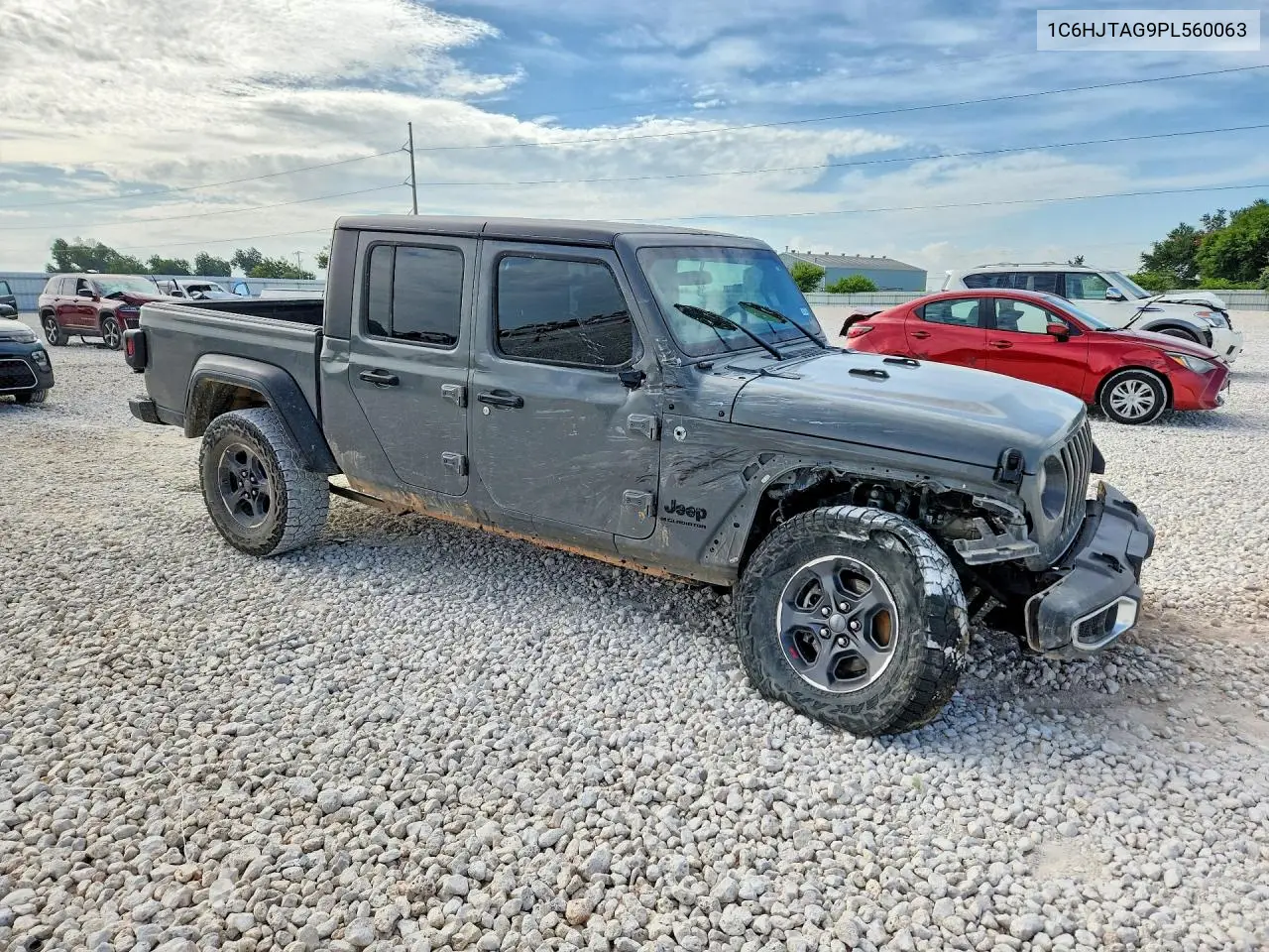 2023 Jeep Gladiator Sport VIN: 1C6HJTAG9PL560063 Lot: 85613165