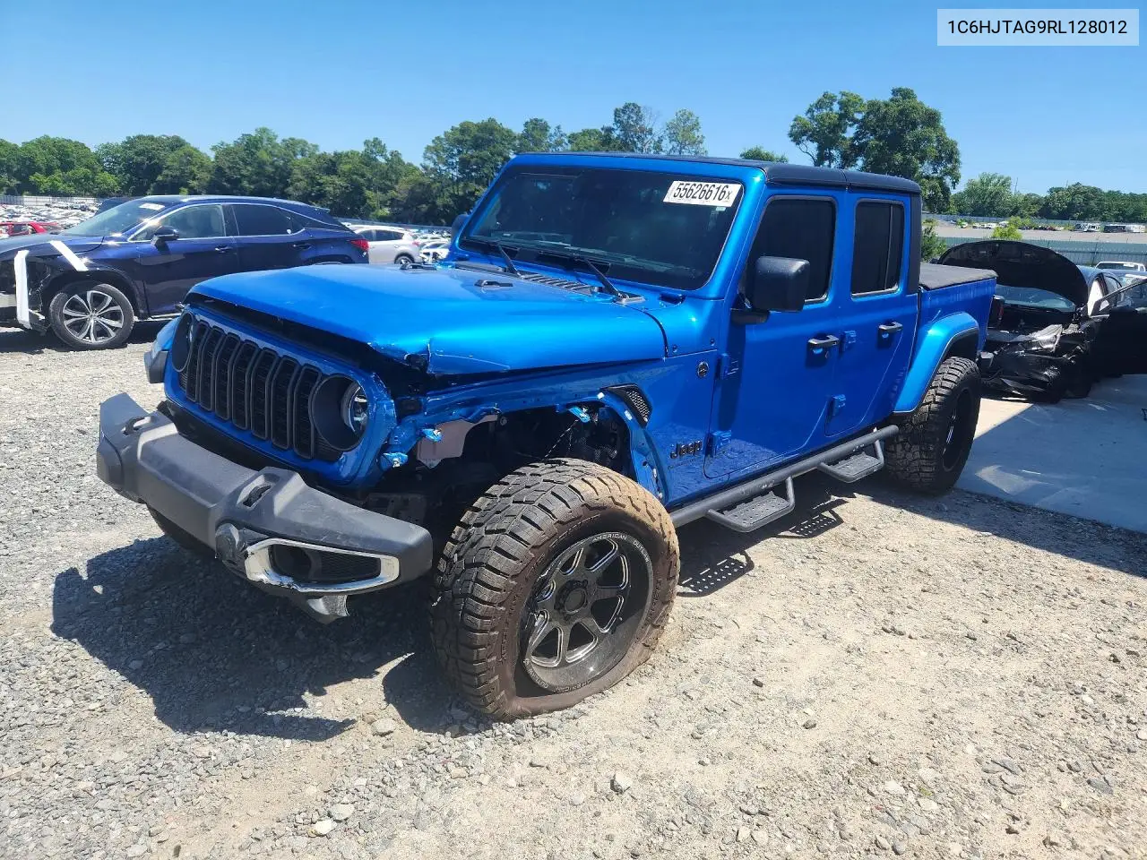 2024 Jeep Gladiator Sport VIN: 1C6HJTAG9RL128012 Lot: 55626616