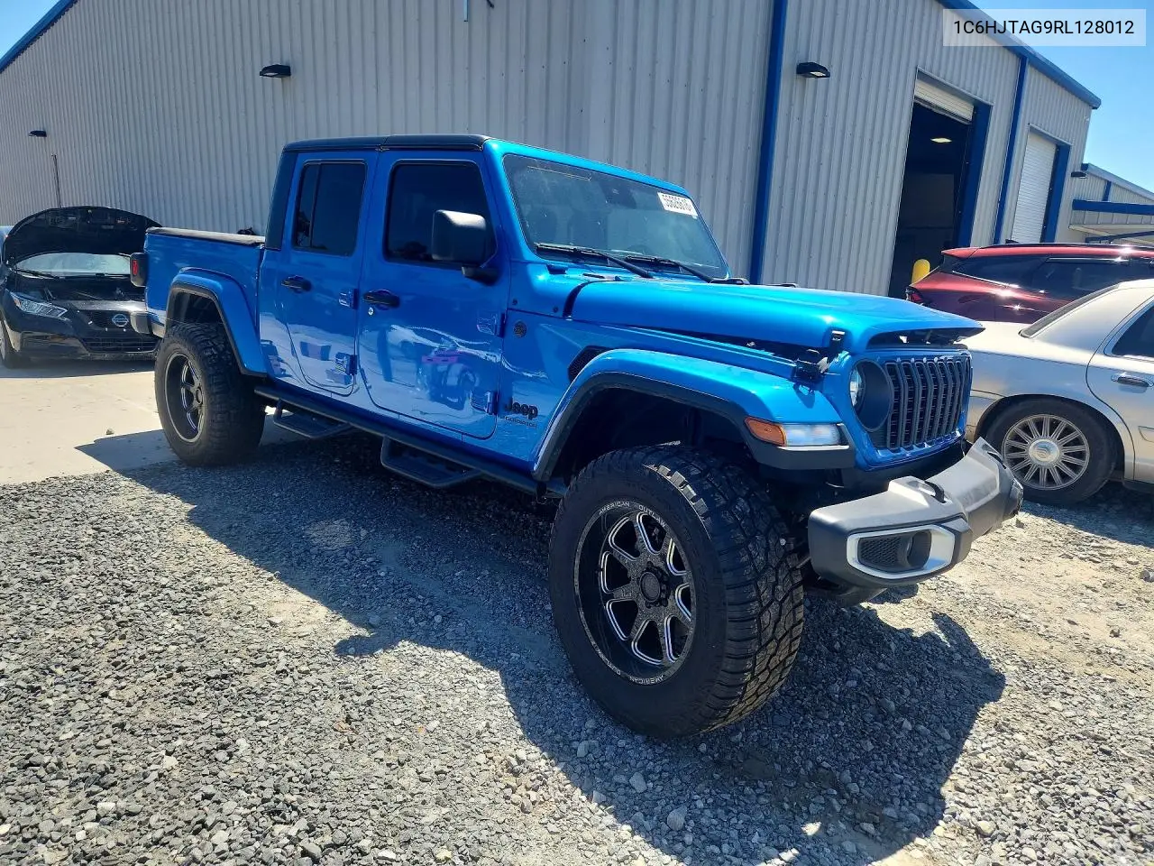 2024 Jeep Gladiator Sport VIN: 1C6HJTAG9RL128012 Lot: 55626616