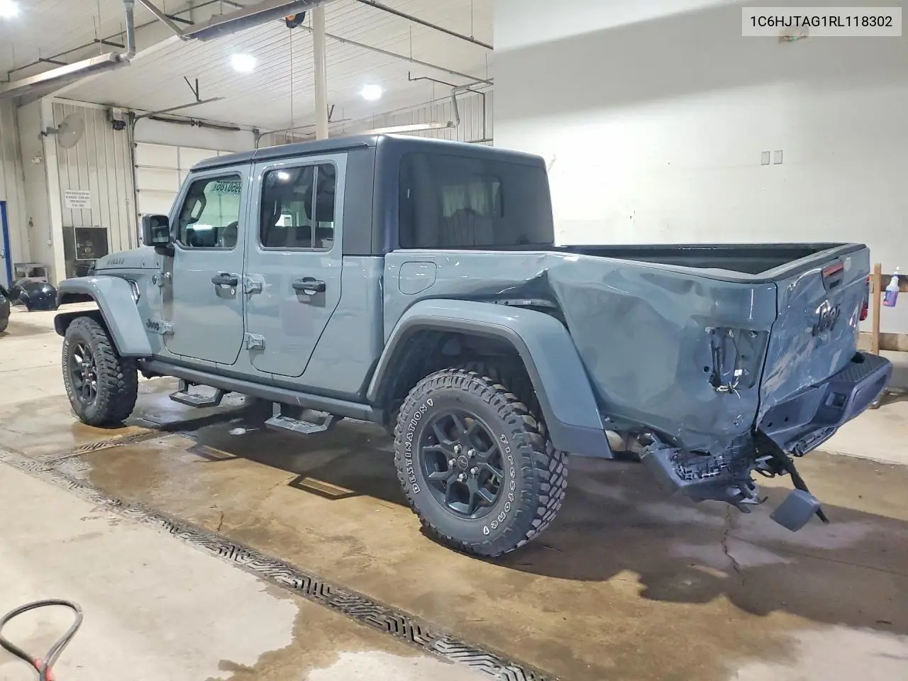 2024 Jeep Gladiator Sport VIN: 1C6HJTAG1RL118302 Lot: 56950786