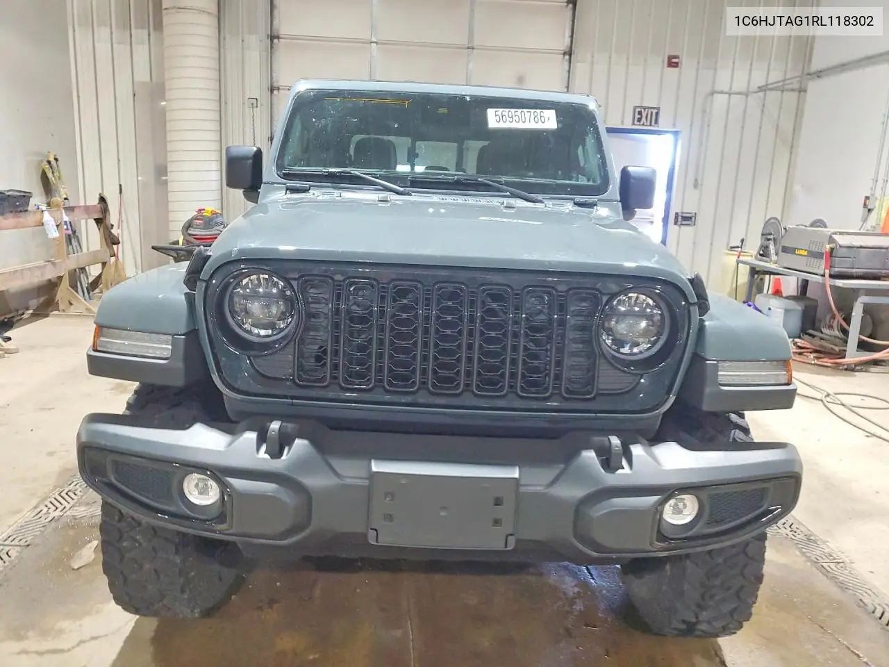 2024 Jeep Gladiator Sport VIN: 1C6HJTAG1RL118302 Lot: 56950786
