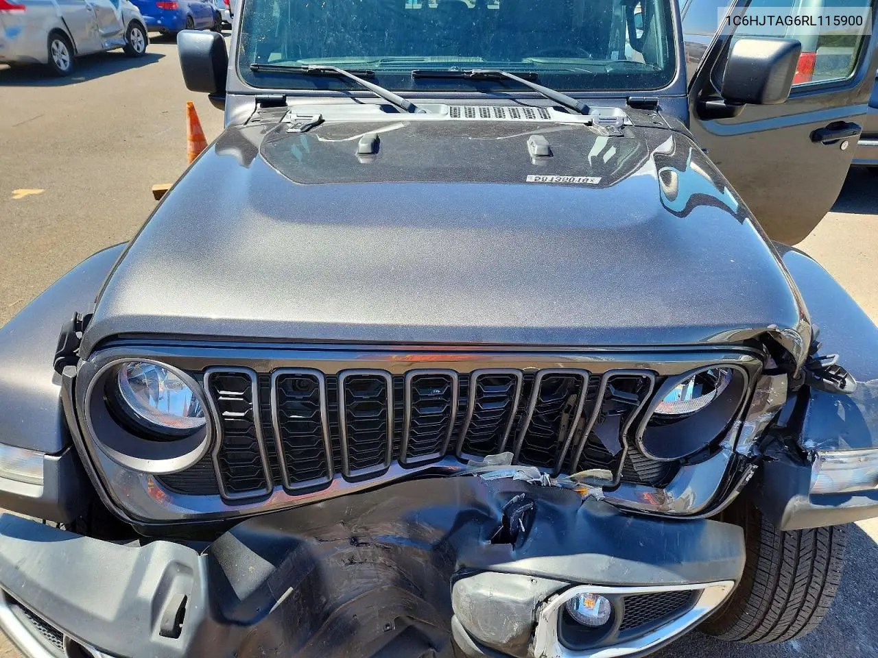 2024 Jeep Gladiator Sport VIN: 1C6HJTAG6RL115900 Lot: 58135016