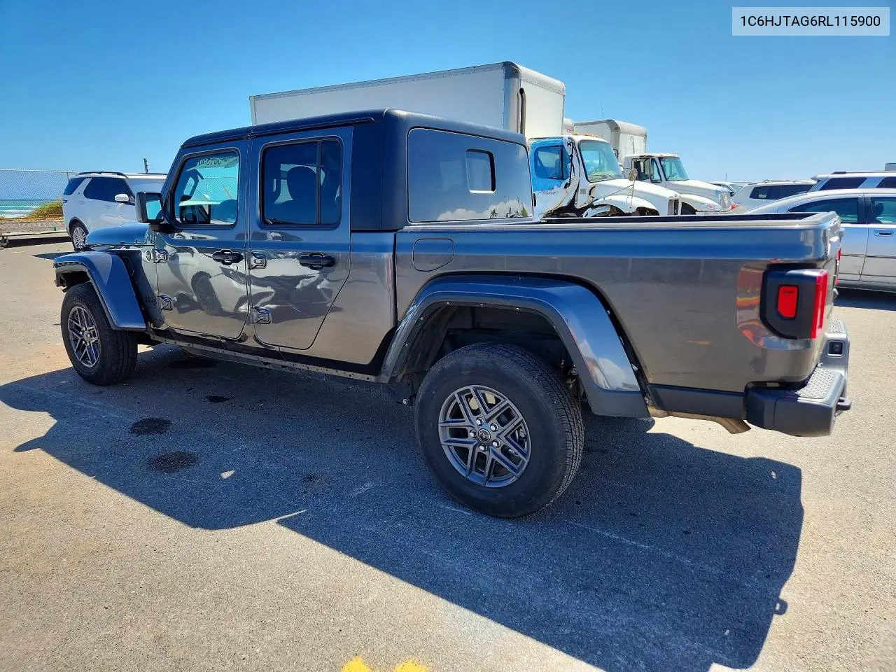 2024 Jeep Gladiator Sport VIN: 1C6HJTAG6RL115900 Lot: 58135016