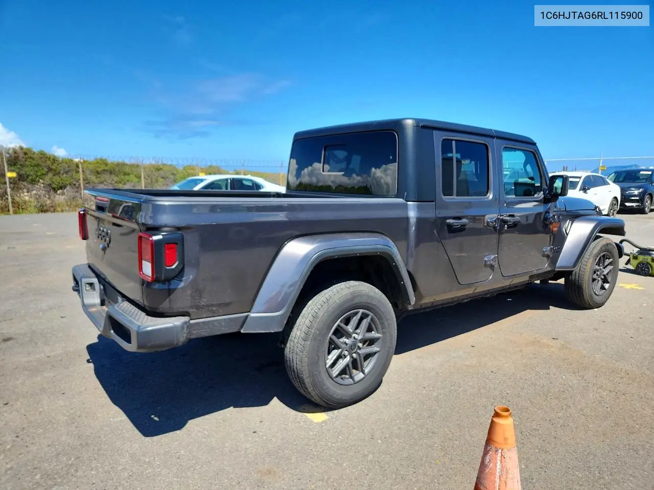 2024 Jeep Gladiator Sport VIN: 1C6HJTAG6RL115900 Lot: 58135016
