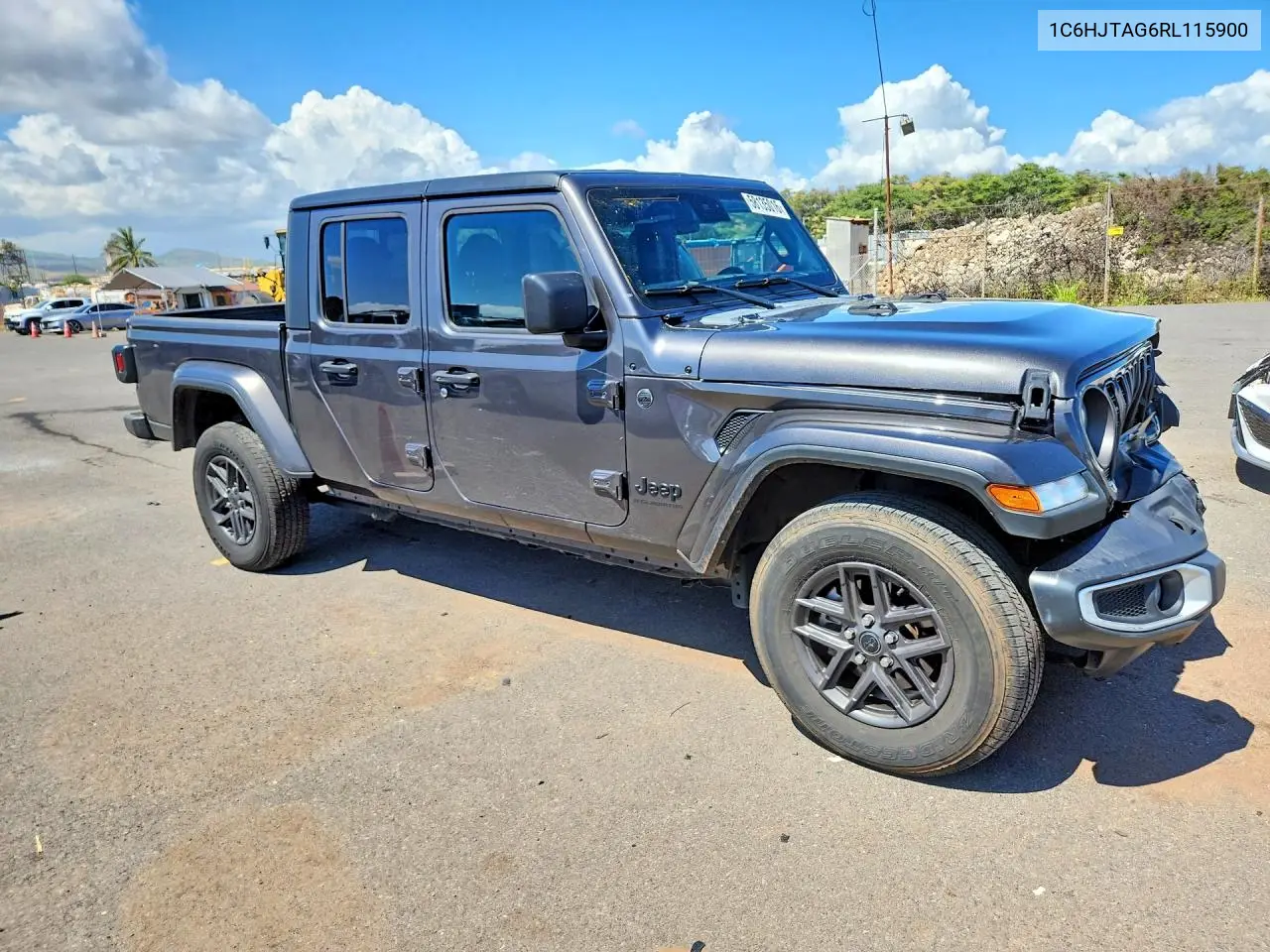 2024 Jeep Gladiator Sport VIN: 1C6HJTAG6RL115900 Lot: 58135016