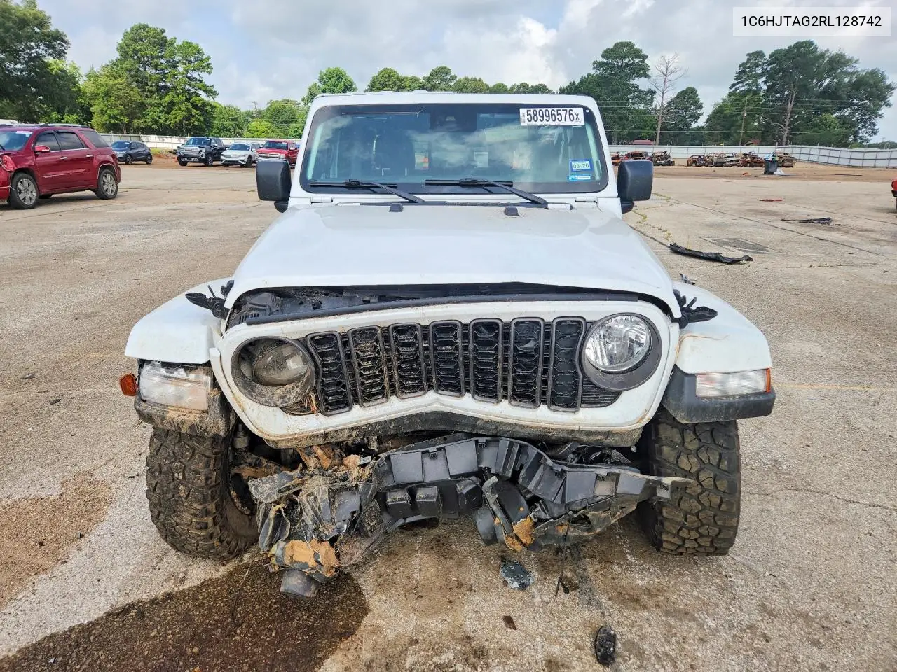 2024 Jeep Gladiator Sport VIN: 1C6HJTAG2RL128742 Lot: 58996576