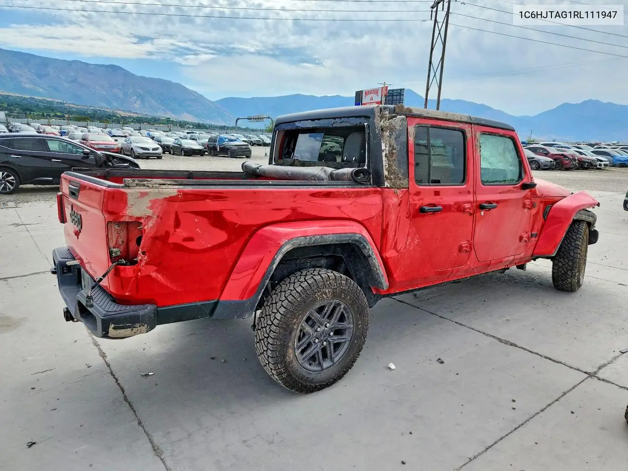 2024 Jeep Gladiator Sport VIN: 1C6HJTAG1RL111947 Lot: 60596156
