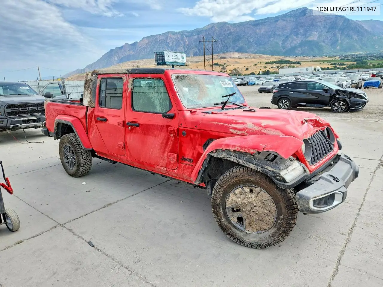 2024 Jeep Gladiator Sport VIN: 1C6HJTAG1RL111947 Lot: 60596156