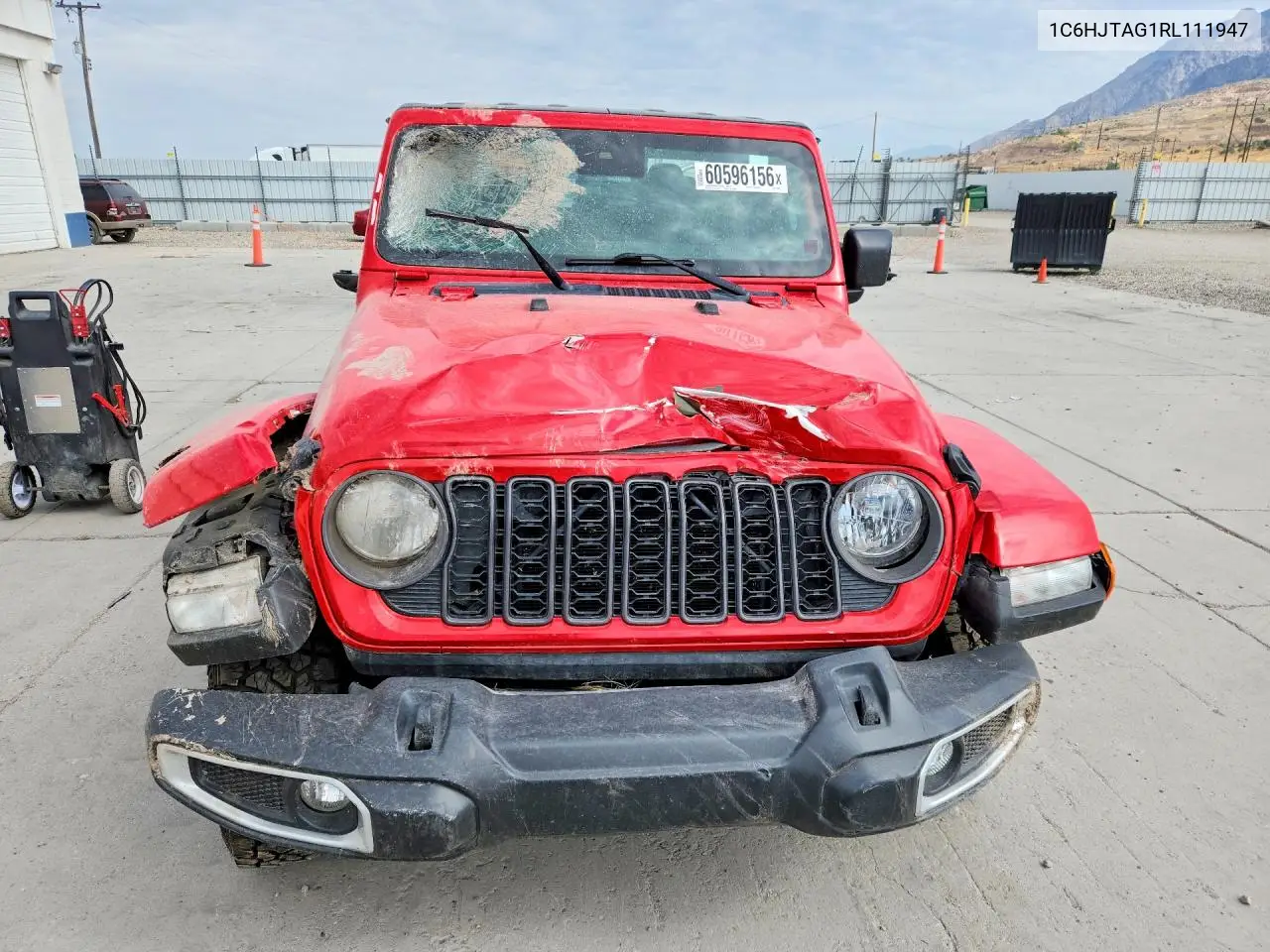 2024 Jeep Gladiator Sport VIN: 1C6HJTAG1RL111947 Lot: 60596156