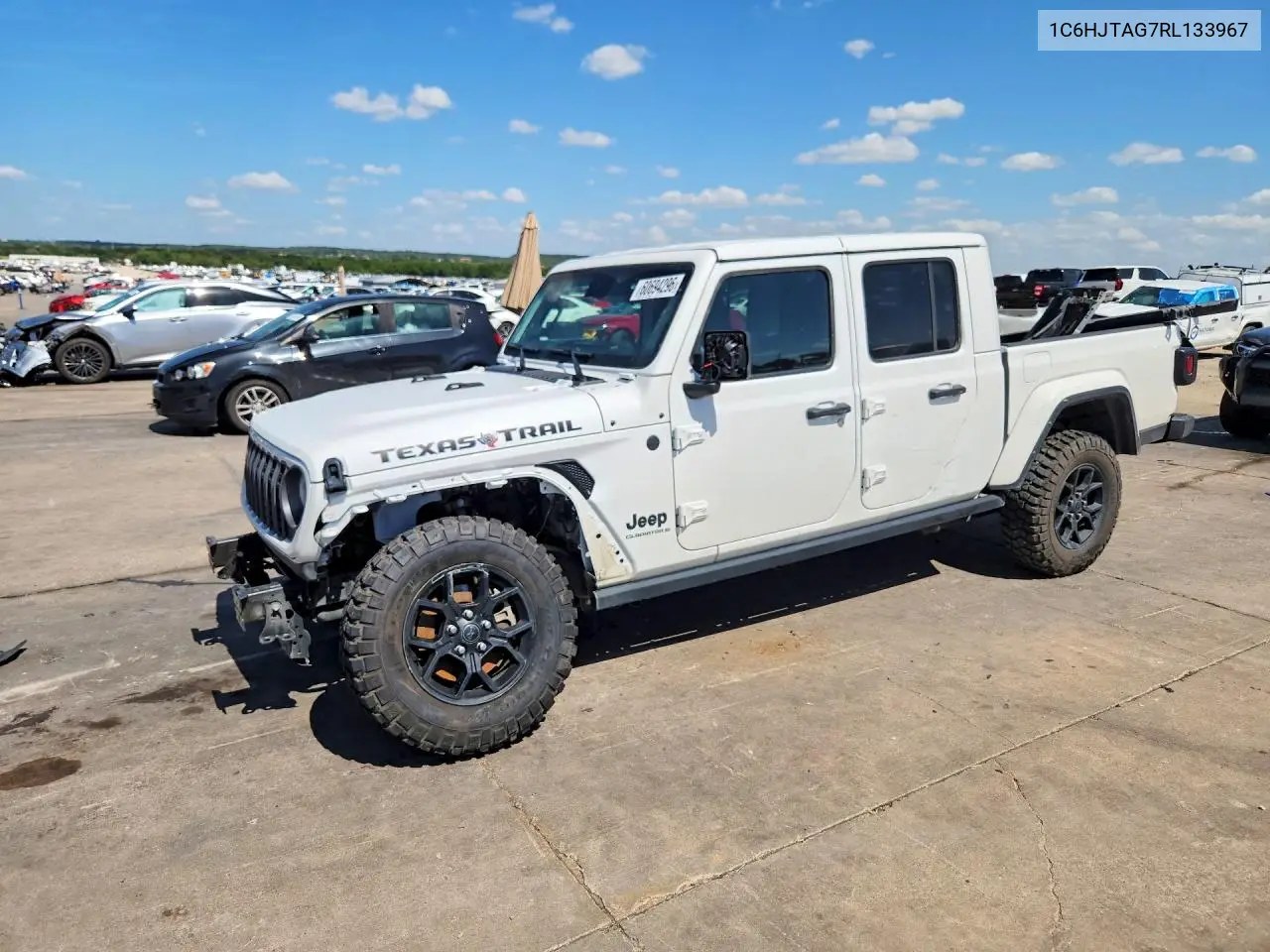 2024 Jeep Gladiator Sport VIN: 1C6HJTAG7RL133967 Lot: 60694296