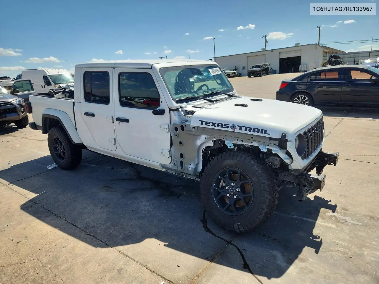 2024 Jeep Gladiator Sport VIN: 1C6HJTAG7RL133967 Lot: 60694296