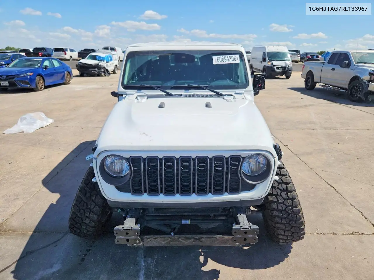 2024 Jeep Gladiator Sport VIN: 1C6HJTAG7RL133967 Lot: 60694296