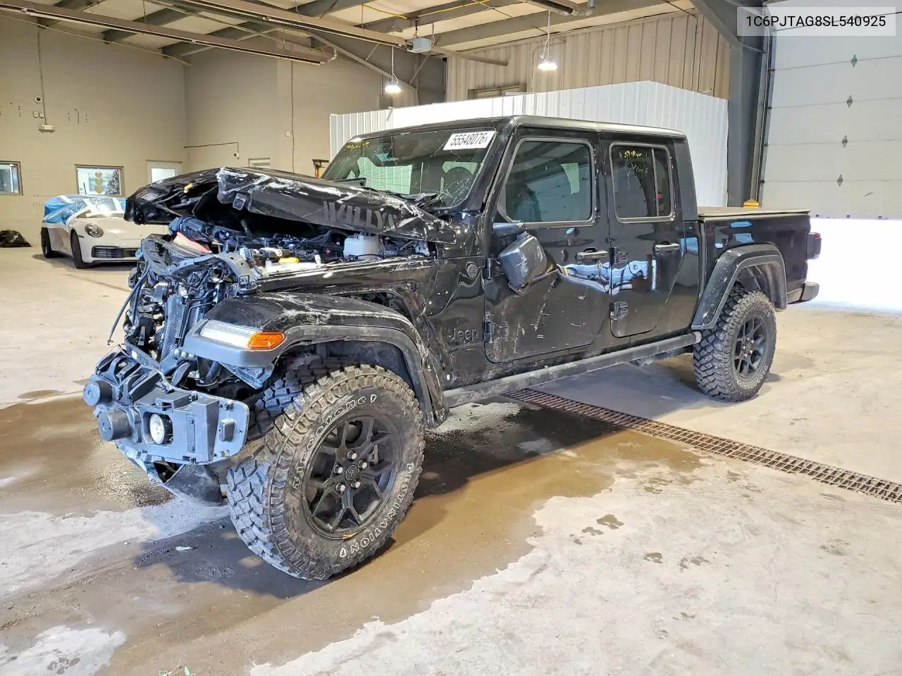 2025 Jeep Gladiator Sport VIN: 1C6PJTAG8SL540925 Lot: 55548076