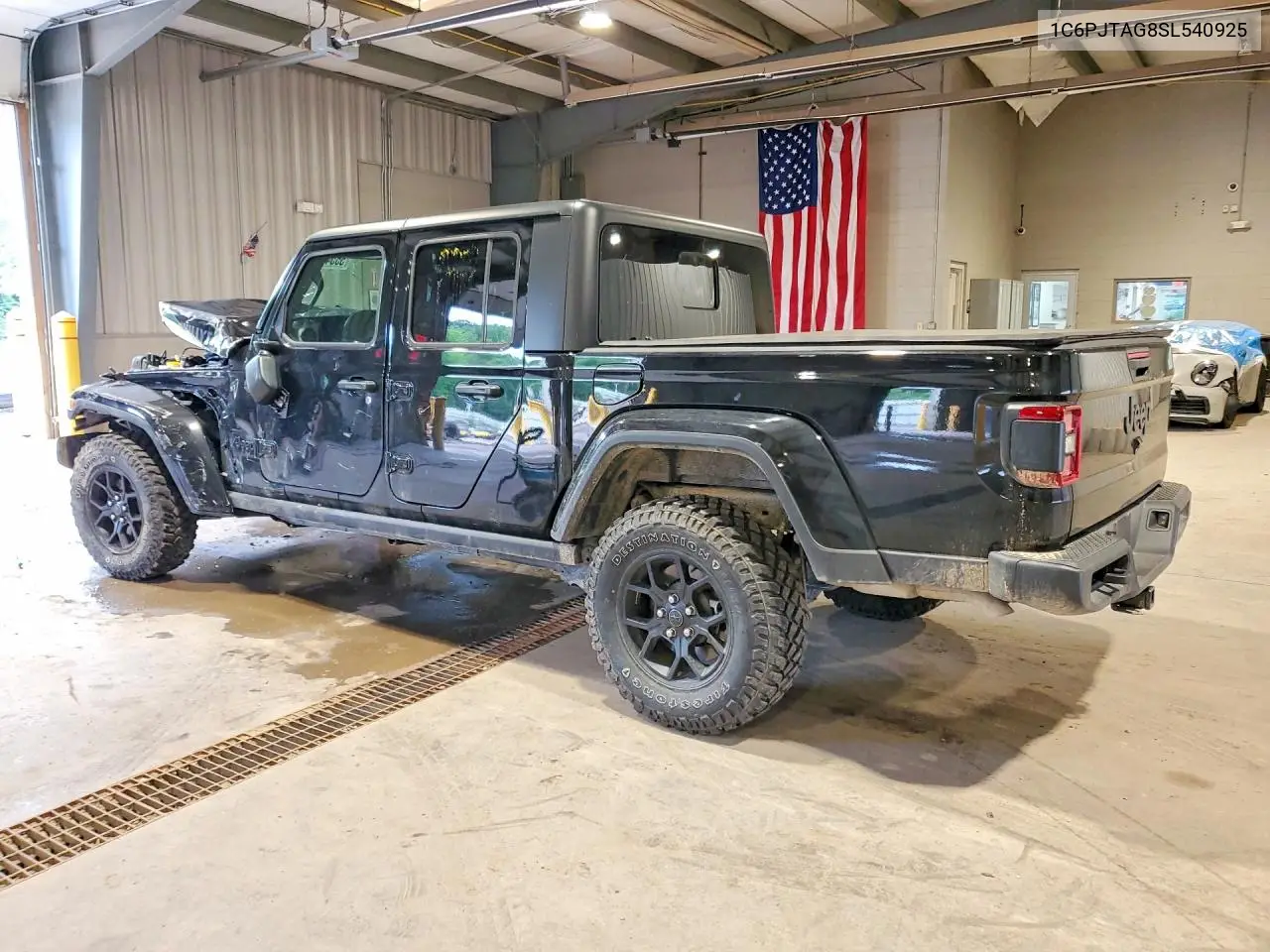 2025 Jeep Gladiator Sport VIN: 1C6PJTAG8SL540925 Lot: 55548076