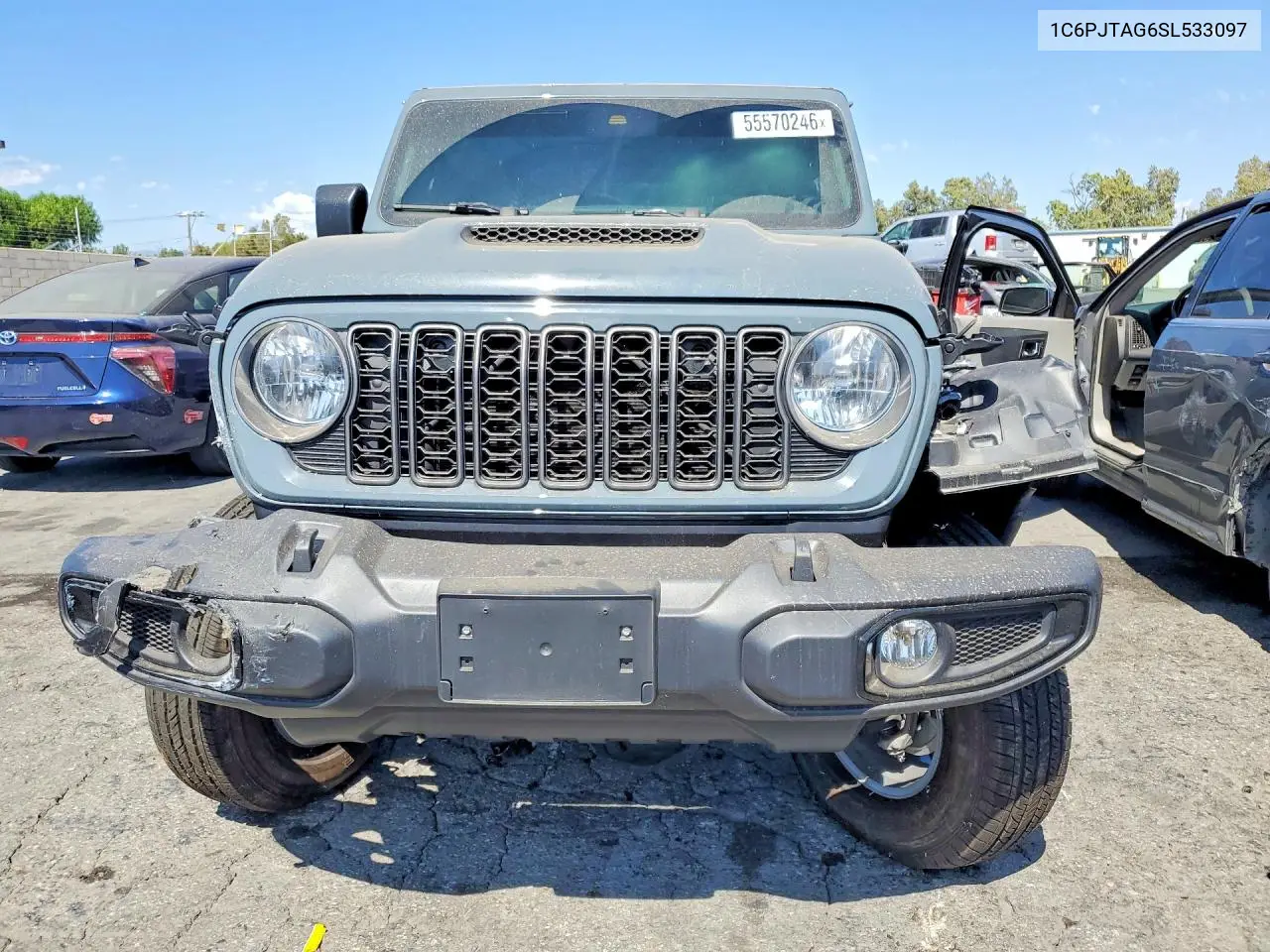 2025 Jeep Gladiator Sport VIN: 1C6PJTAG6SL533097 Lot: 55570246