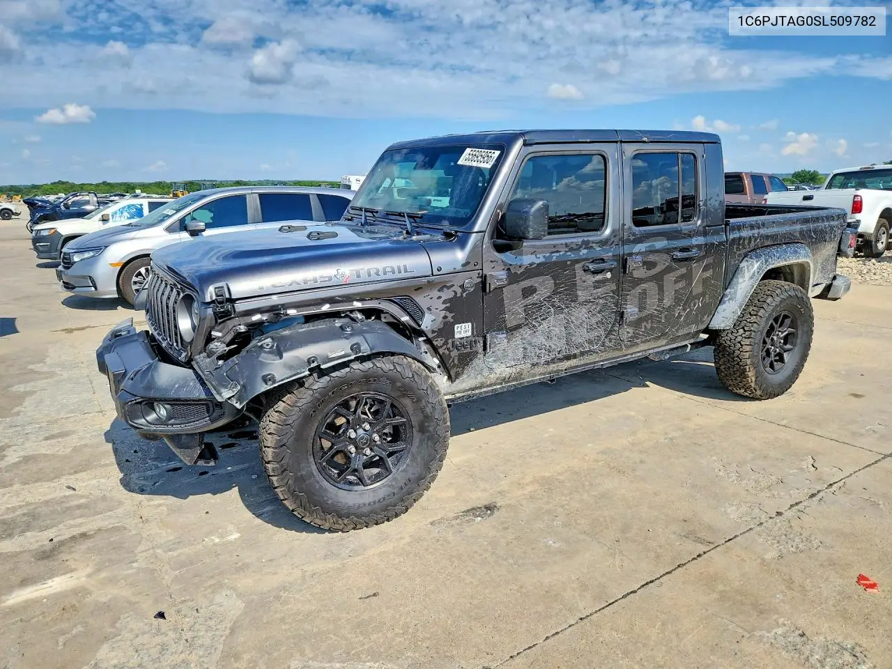 2025 Jeep Gladiator Sport VIN: 1C6PJTAG0SL509782 Lot: 55695956