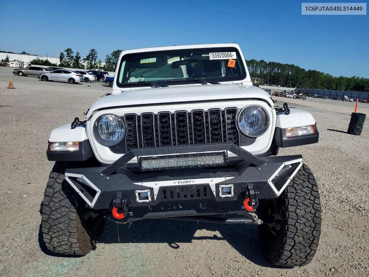 2025 Jeep Gladiator Sport VIN: 1C6PJTAG4SL514449 Lot: 55920066