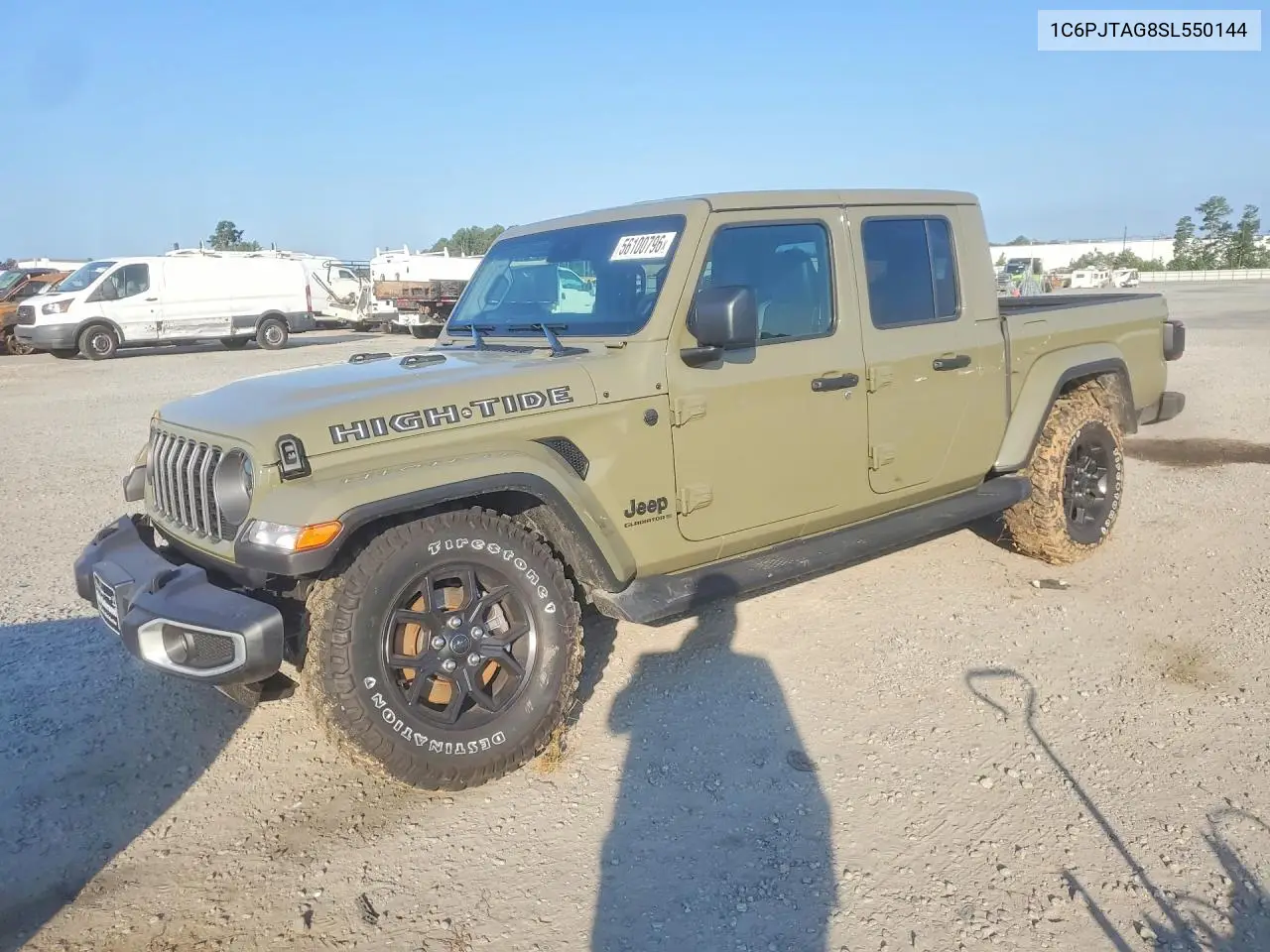 2025 Jeep Gladiator Sport VIN: 1C6PJTAG8SL550144 Lot: 56100796