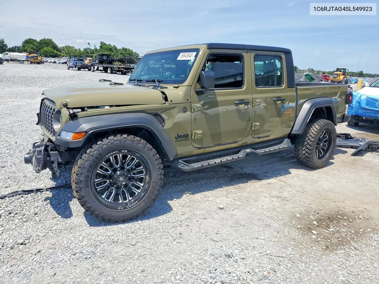 2025 Jeep Gladiator Sport VIN: 1C6RJTAG4SL549923 Lot: 56645646
