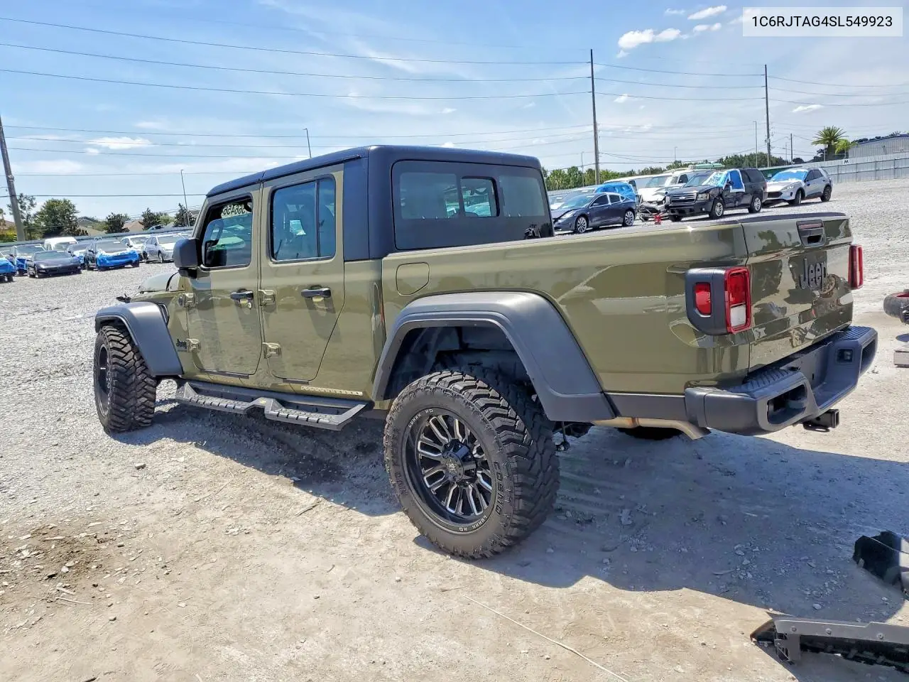 2025 Jeep Gladiator Sport VIN: 1C6RJTAG4SL549923 Lot: 56645646