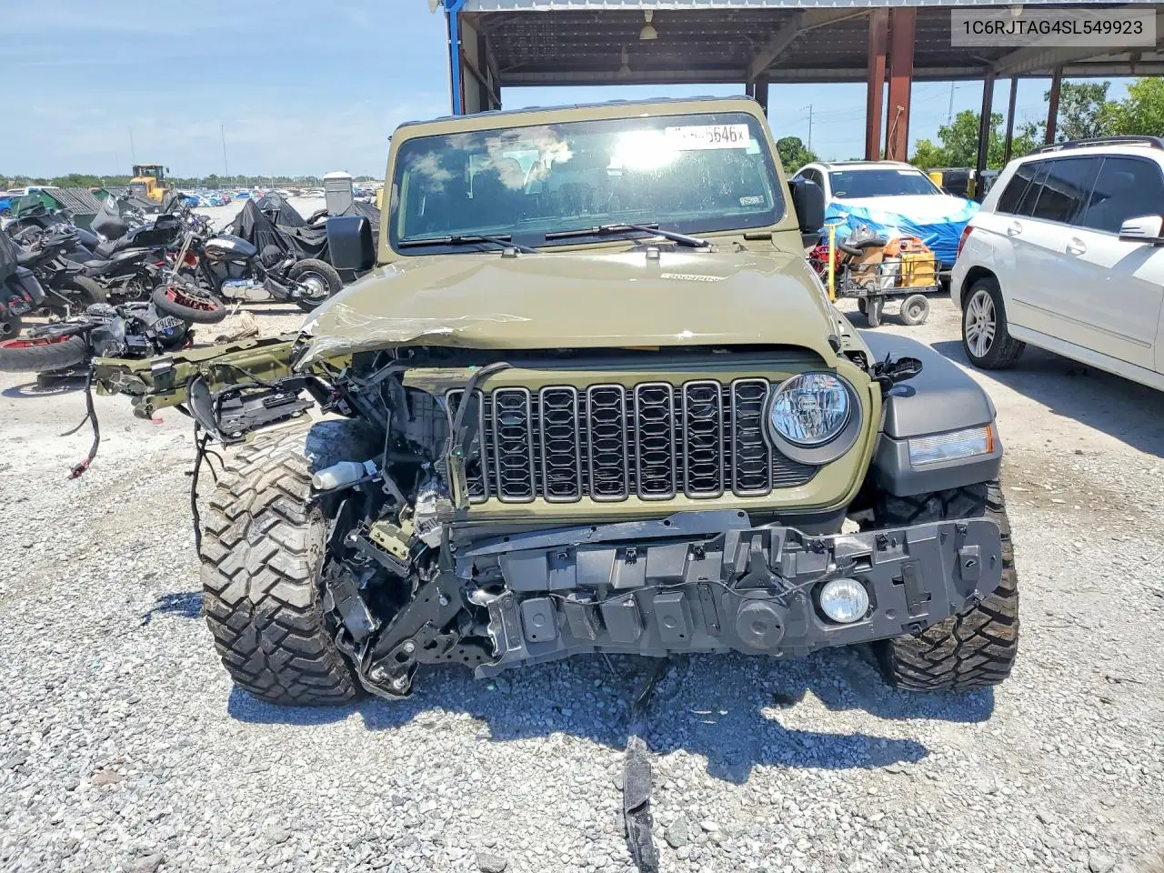 2025 Jeep Gladiator Sport VIN: 1C6RJTAG4SL549923 Lot: 56645646