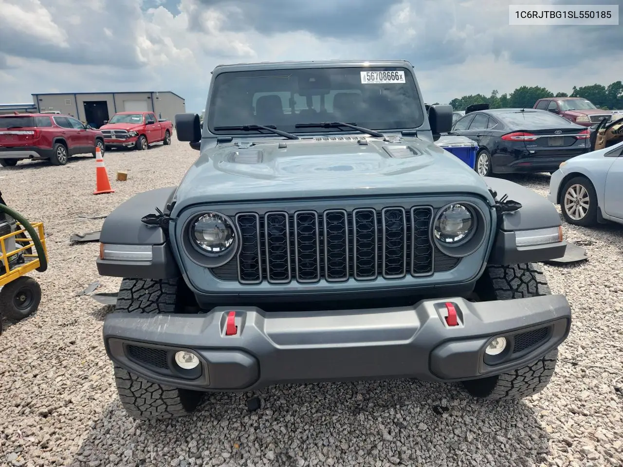2025 Jeep Gladiator Rubicon VIN: 1C6RJTBG1SL550185 Lot: 56708666
