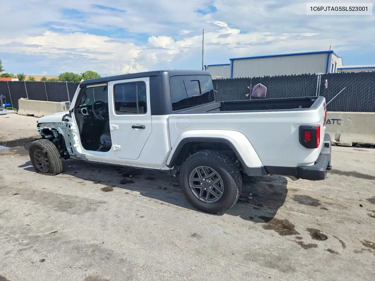 2025 Jeep Gladiator Sport VIN: 1C6PJTAG5SL523001 Lot: 57040876