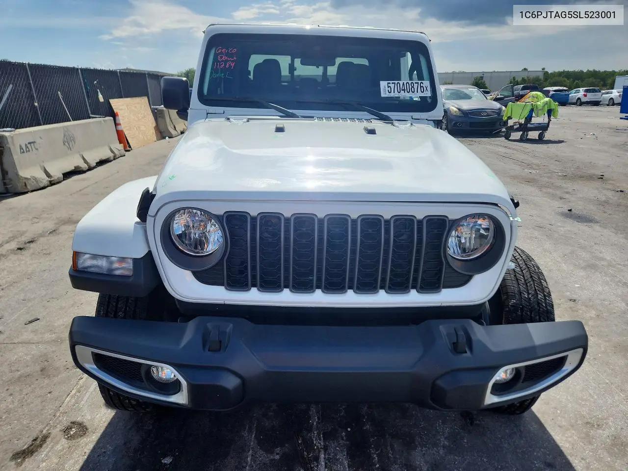 2025 Jeep Gladiator Sport VIN: 1C6PJTAG5SL523001 Lot: 57040876