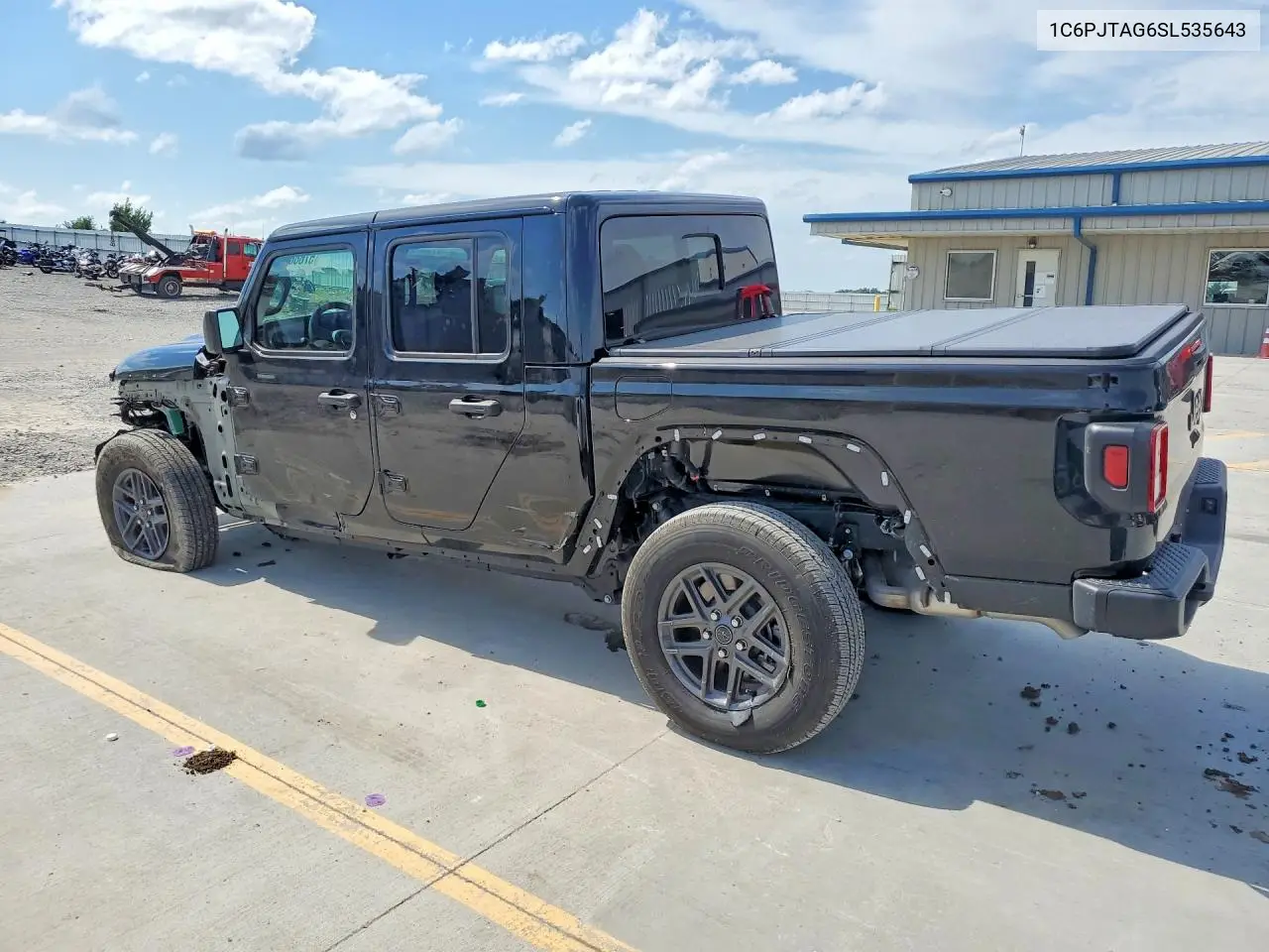 2025 Jeep Gladiator Sport VIN: 1C6PJTAG6SL535643 Lot: 57680466