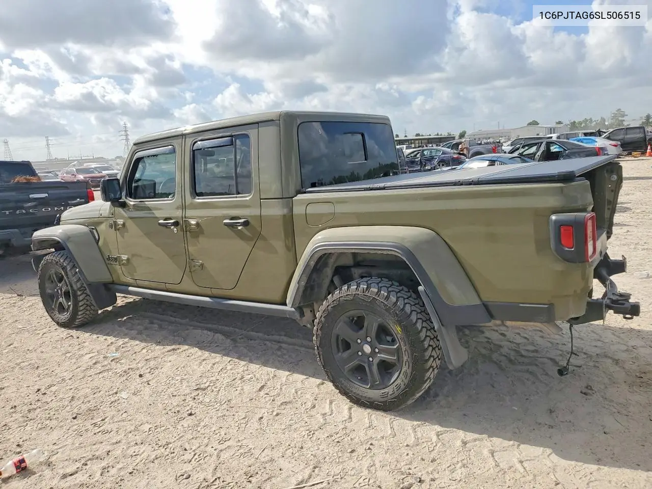 2025 Jeep Gladiator Sport VIN: 1C6PJTAG6SL506515 Lot: 58734276