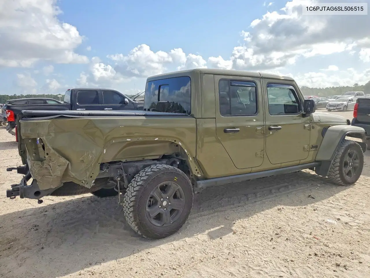 2025 Jeep Gladiator Sport VIN: 1C6PJTAG6SL506515 Lot: 58734276