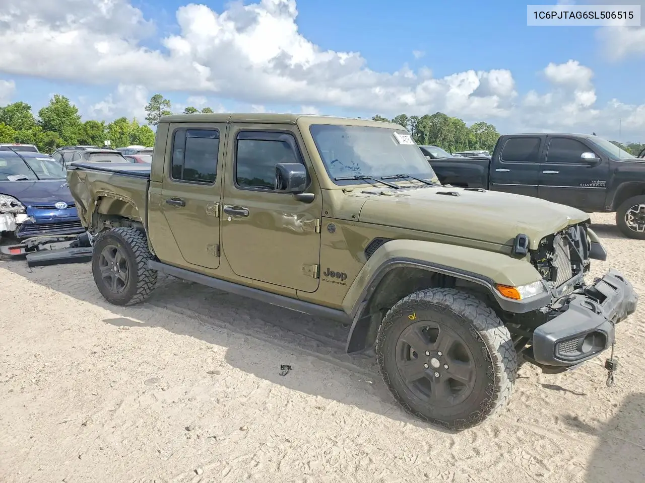 2025 Jeep Gladiator Sport VIN: 1C6PJTAG6SL506515 Lot: 58734276