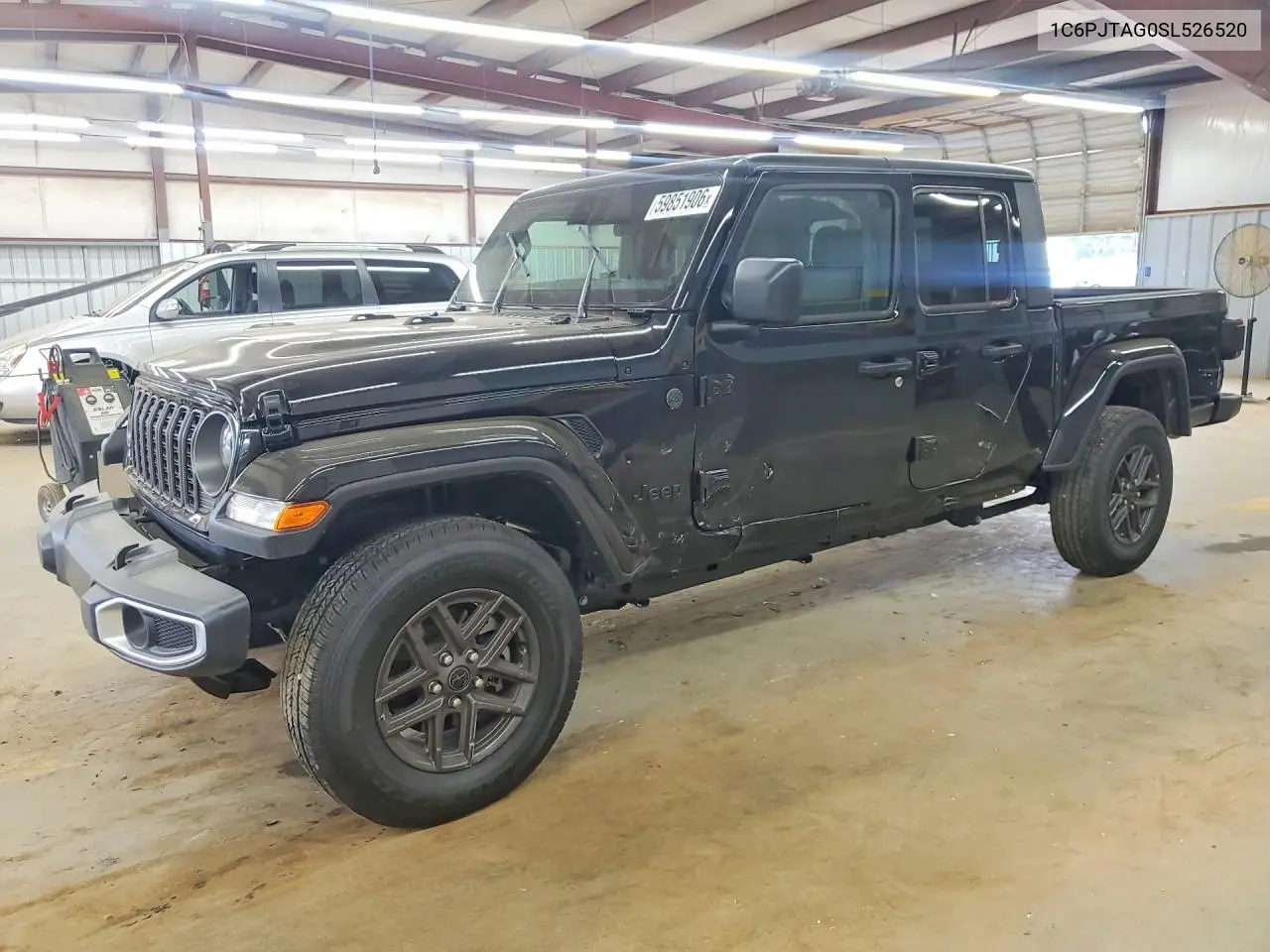 2025 Jeep Gladiator Sport VIN: 1C6PJTAG0SL526520 Lot: 59851906