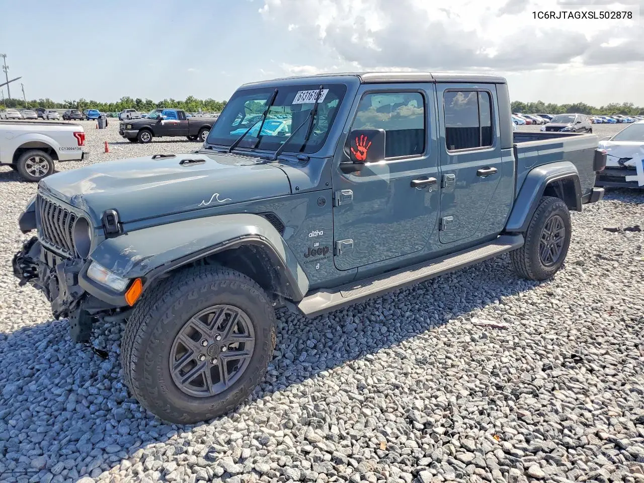 2025 Jeep Gladiator Sport VIN: 1C6RJTAGXSL502878 Lot: 61316186