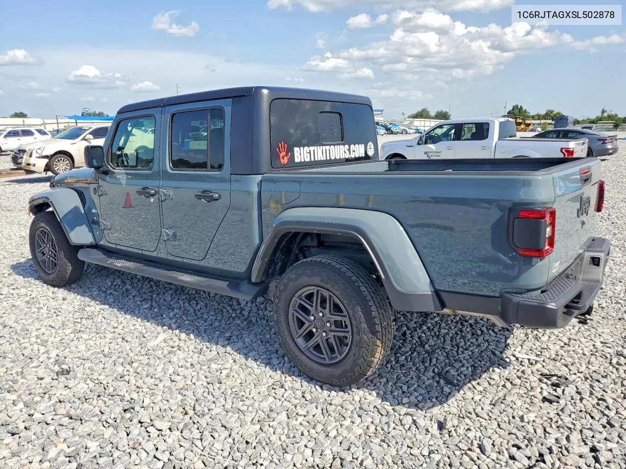 2025 Jeep Gladiator Sport VIN: 1C6RJTAGXSL502878 Lot: 61316186