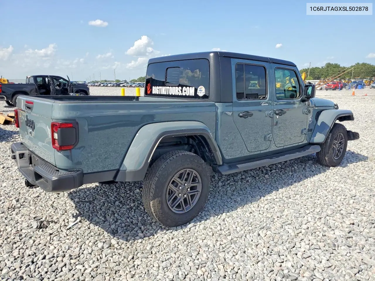 2025 Jeep Gladiator Sport VIN: 1C6RJTAGXSL502878 Lot: 61316186