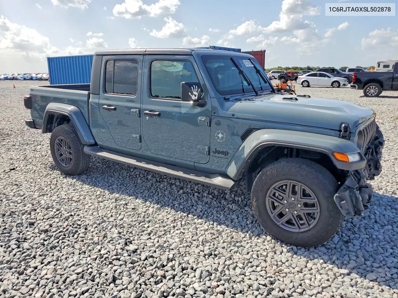 2025 Jeep Gladiator Sport VIN: 1C6RJTAGXSL502878 Lot: 61316186
